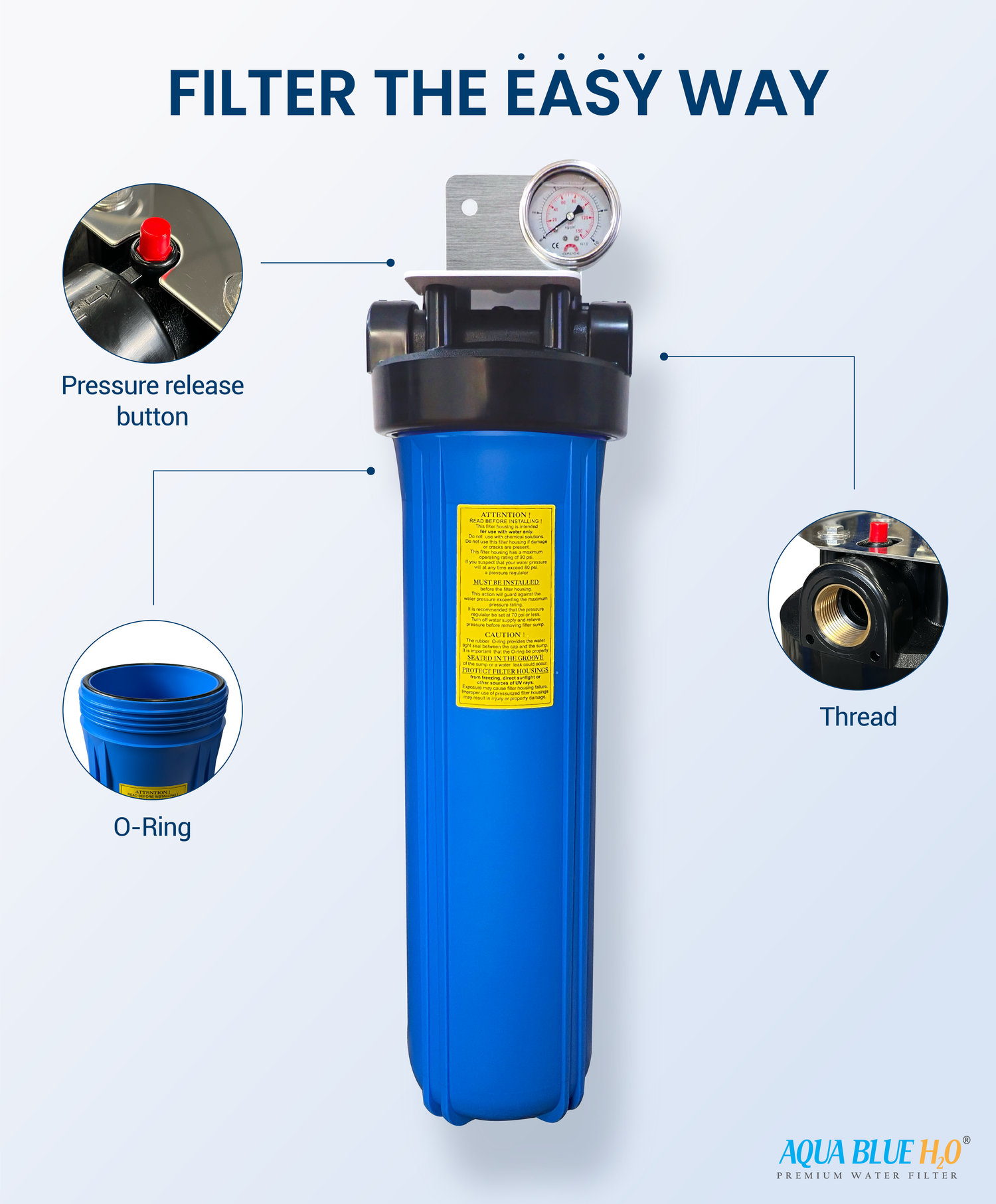 REFRIGERATOR ICE & WATER FILTER