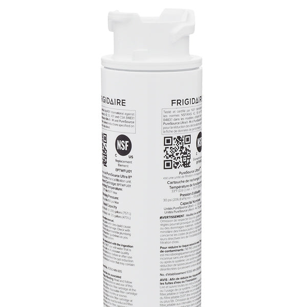 Frigidaire EPTWFU01 807946705 Refrigerator Water Filter for EHE5267SA