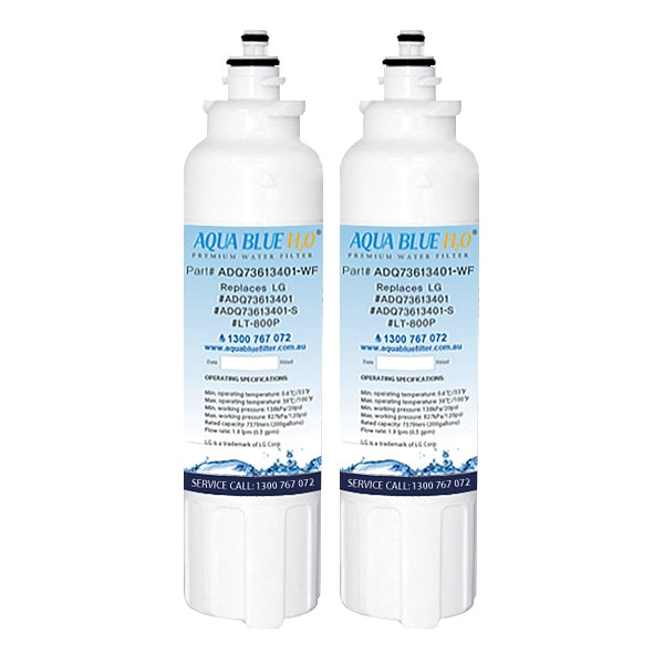 LG REPLACEMENT ADQ73613401, LT800P FRIDGE FILTER by AQUA BLUE H2O