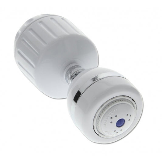 Sprite White Shower Water Filter HOC & Replacement Rose