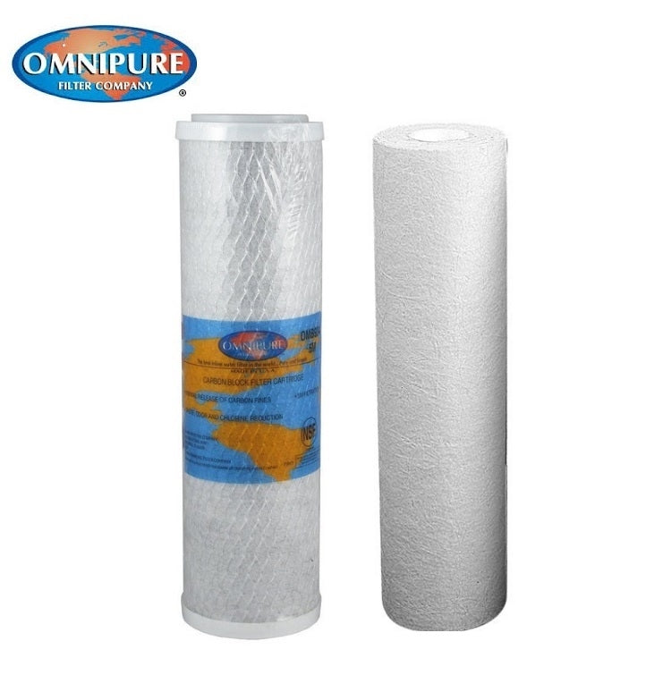 3M Cuno Aqua-Pure AP2200C Replacement Filter Set 5 Micron AP110 and AP117 10"