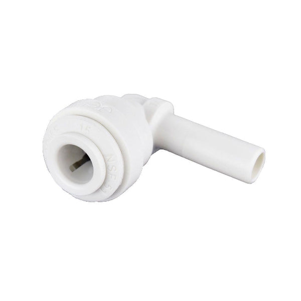 John Guest Polypropylene Fittings Stem Elbow PP221208W 3/8 - 1/4