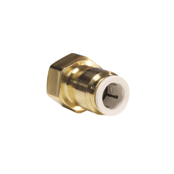 John Guest Brass Fittings Brass Female Connector FFL Thread MI4508F4S 1/4 x 1/4
