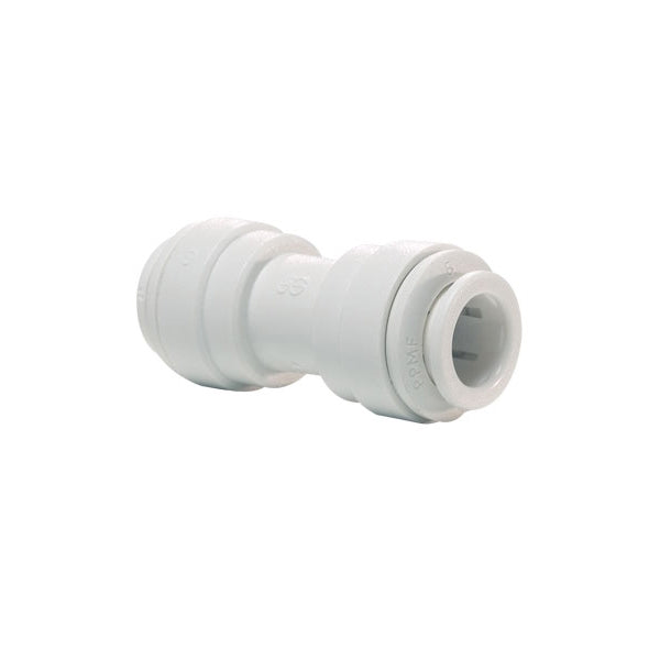 John Guest White Polypropylene Fittings Equal Straight Connector PPM0408W 8MM