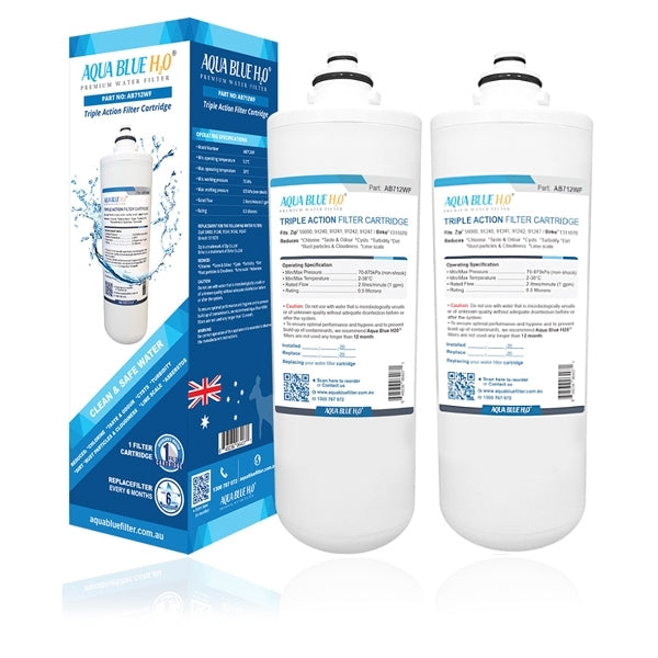 2X ZIP 91240 Replacement Filter suits Zip 5 Star AB712WF by AQUA BLUE H2O