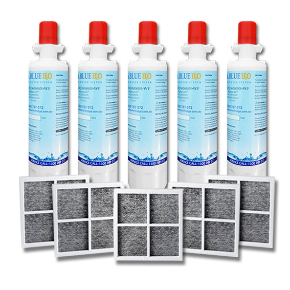5X LG replacement filter ADQ36006101 with 5X Air filter ADQ73214404 Generic
