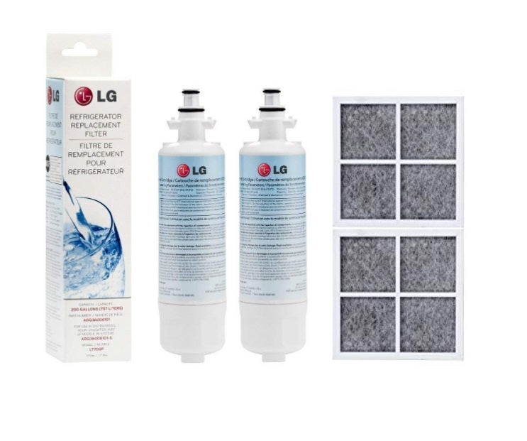 2 x LG LT700P ADQ36006101 with 2xLG LT120F (ADQ73214404) Air Filter