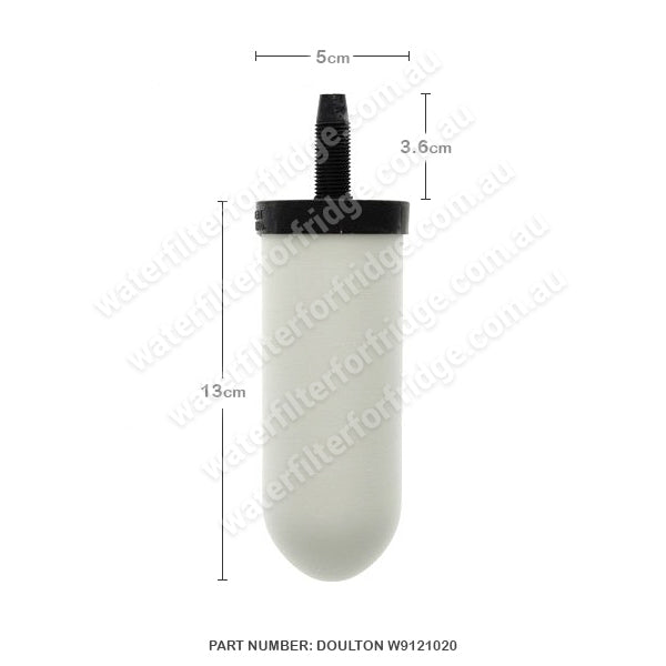 W9121020 Doulton Undersink Ceramic Candle Water Filter Cartridge - Pack of 3