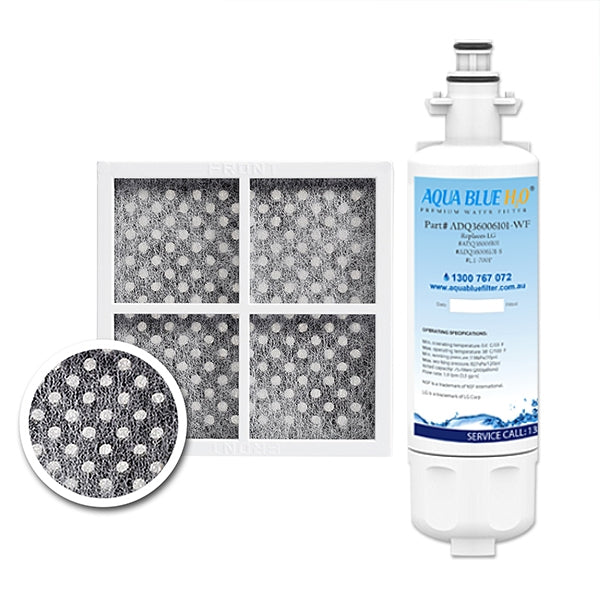 LG Replacement Water Filter LT700P + Generic Air Filter LT120F