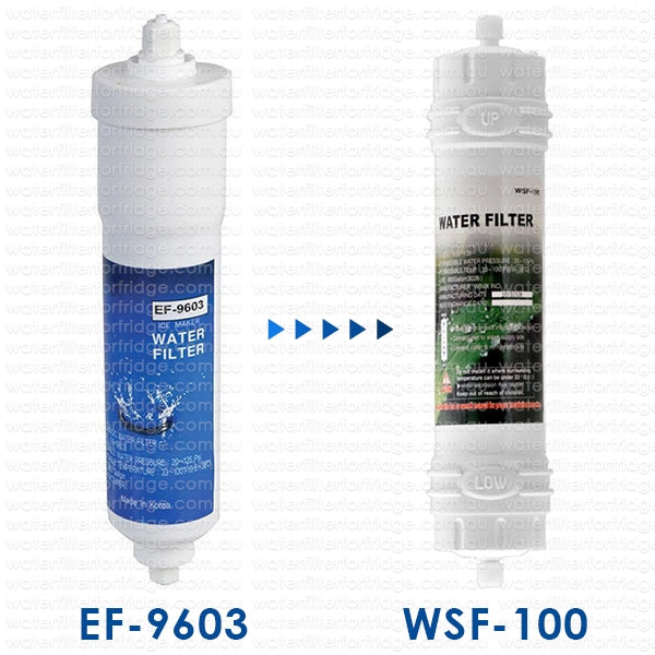 EF-9603-EF 9603 GENUINE SAMSUNG EXTERNAL FRIDGE FILTER