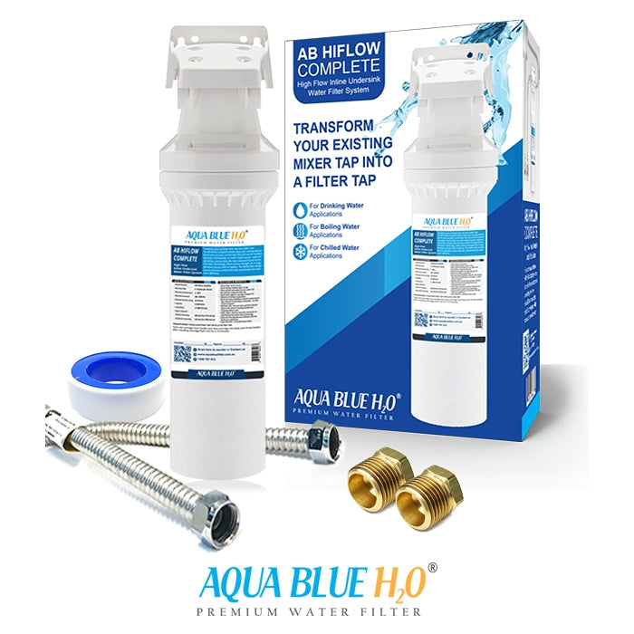 Puremix X6 Water Filter System Highflow Inline Water Filter System