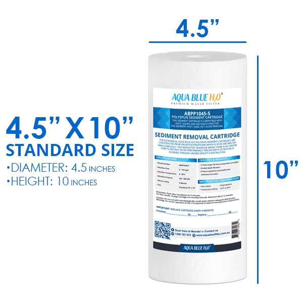 Dual Whole house Filter replacement SET