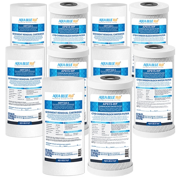 Dual Whole house Filter replacement SET