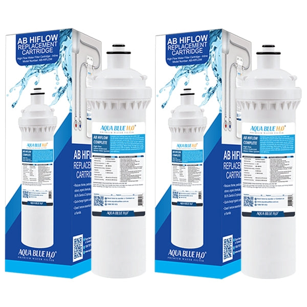 Aqua Blue H20 High Flow in-line - 4 Stage Water Filtration System