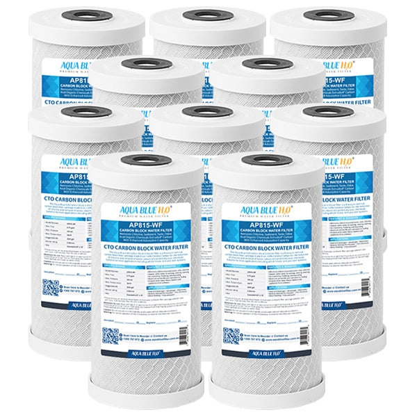 4.5"x 10" Chlorine Taste & Odor Reduction / CTO Carbon Filter 5 Micron