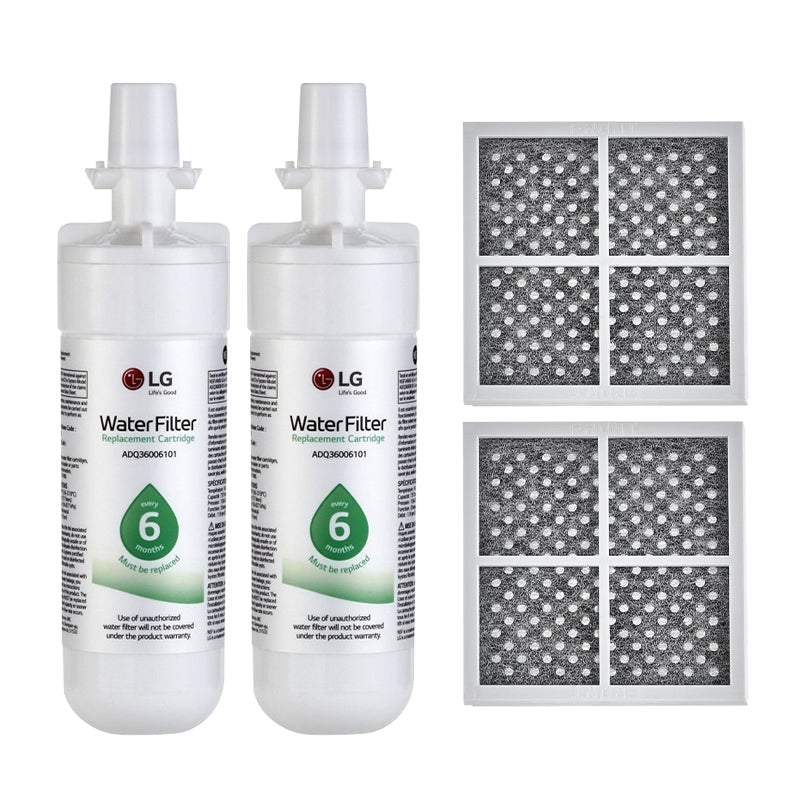 2 x LG LT700P ADQ36006101 with 2xLG LT120F (ADQ73214404) Air Filter