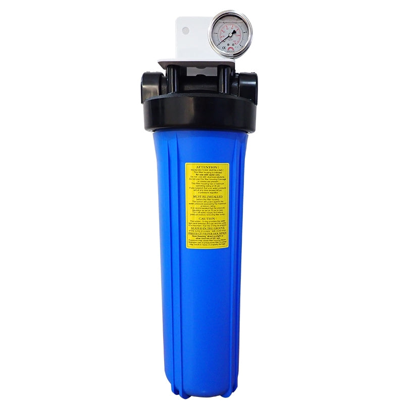 20"x4.5" Big Blue Whole House Water System with CTO Filter