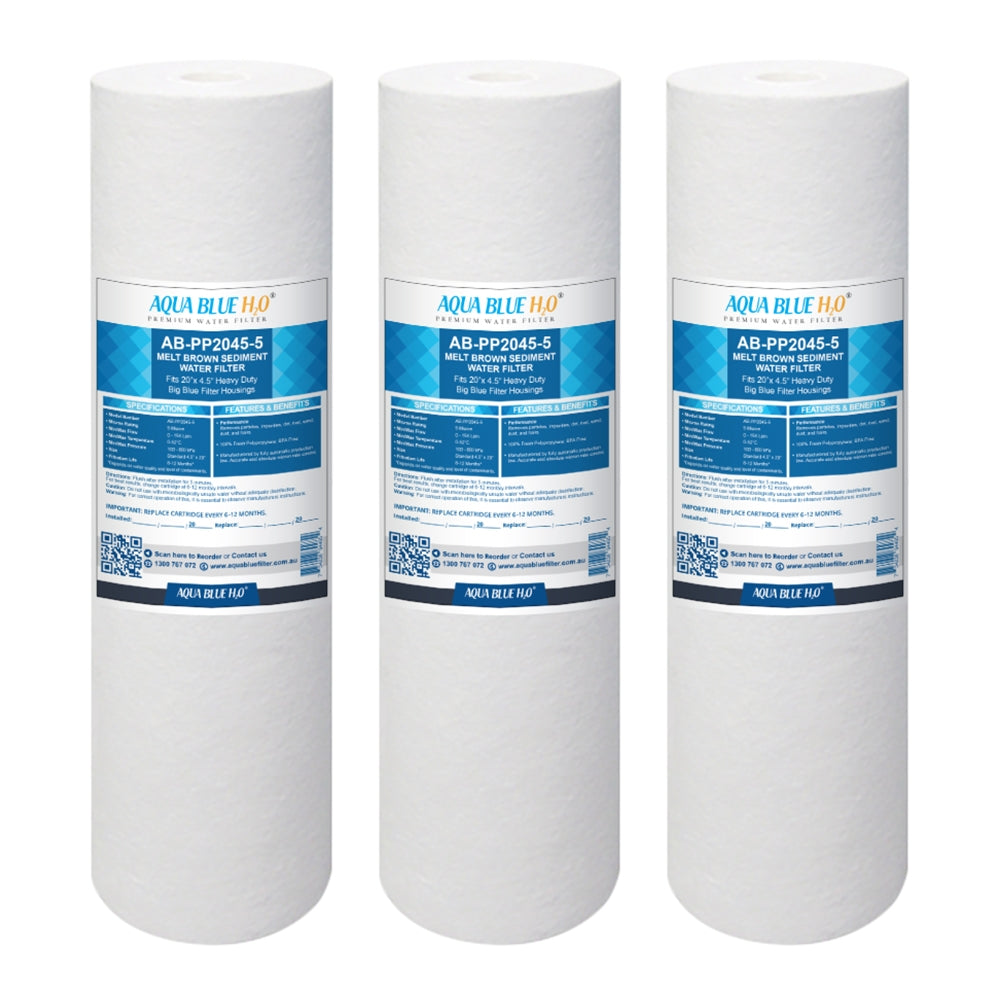 20" x 4.5" Big Blue 5 Micron PP Sediment Filter Cartridge
