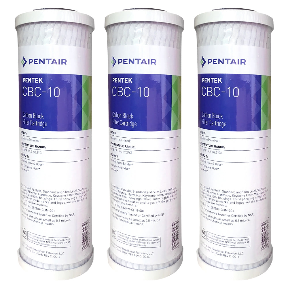 Pentek ® CBC-10 Giardia Cyst Reduction Water Filter 0.5 Micron 10"