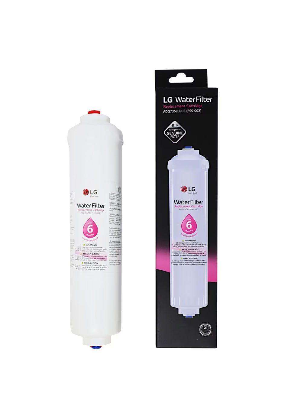 ADQ73693903 LG External Water Filter Replacement Cartridge