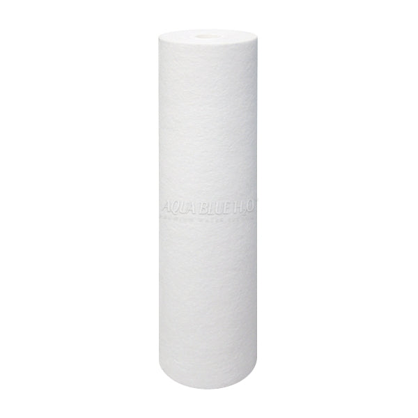 Big Blue 20"x4.5" Whole House CTO Carbon Block 5M, Sediment Polyspun Water Filter 2 Pcs Set