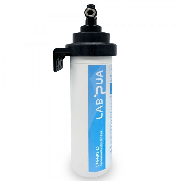 Lab Pua Residential Water Filter Kit LPA-MP1-10 10" with Mondella Resonance 35mm Chrome Side Pin Lever Sink Mixer