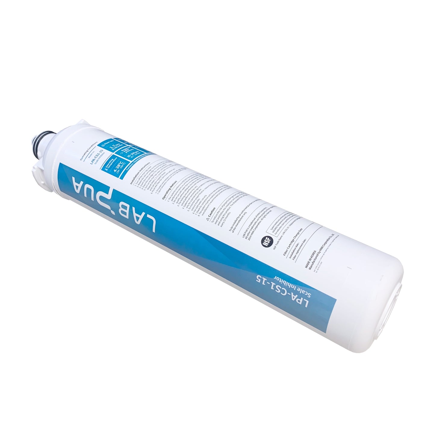 QC6533P Upgrade Kit - Lab Pua LPA-CS1-15 1Micron 1.7GPM 64.345 Liters