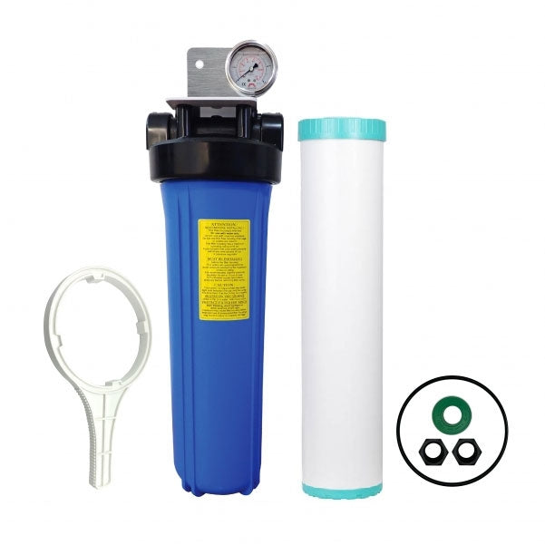 Whole House Water Filtration Systems 20 x 4.5 BIG BLUE option