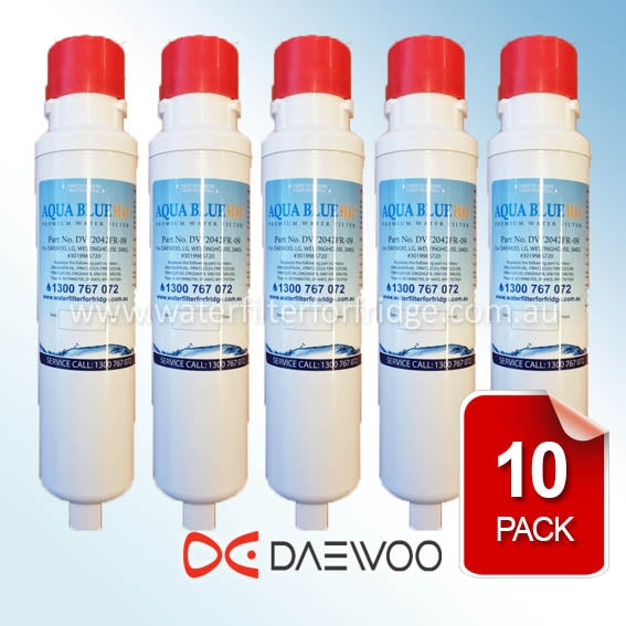 AQUA BLUE H20 DW2042FR-09-WF DAEWOO SMEG WESTINGHOUSE Compatible Replacement Fridge Filter Cartridge