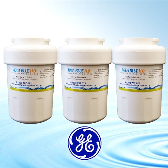 GE MWF MWFP SmartWater Internal Fridge Water Filter by Aqua Blue H20