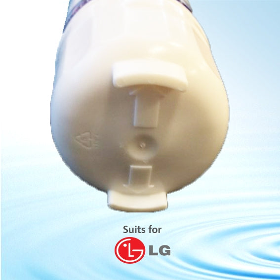 2x LG LT700P / ADQ36006101 Fridge Water Filters by Aqua Blue H20