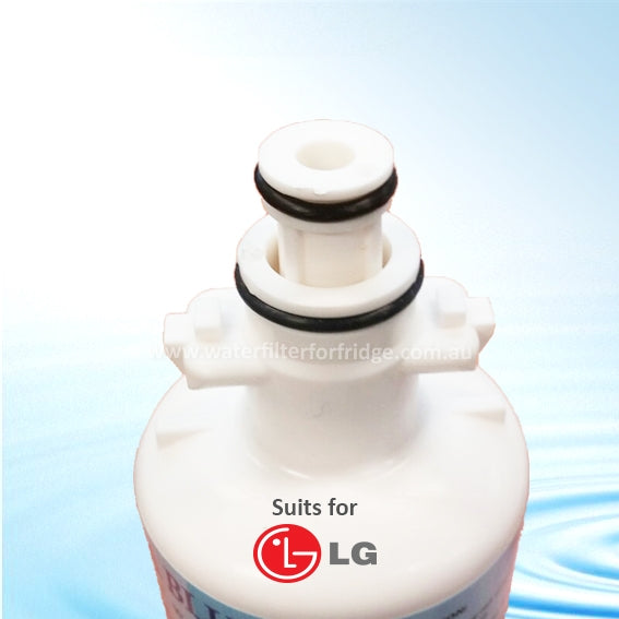 3x LG LT700P / ADQ36006101 Refrigerator Water Filter By Aqua Blue H20