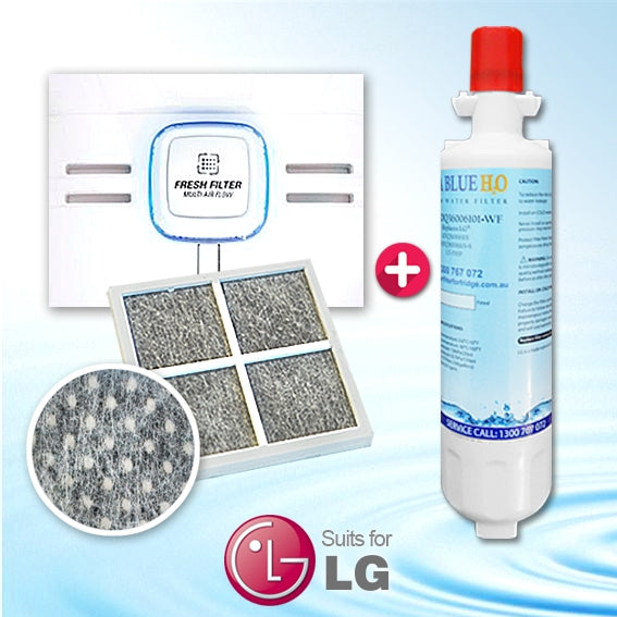 5X LG replacement filter ADQ36006101 with 5X Air filter ADQ73214404 Generic