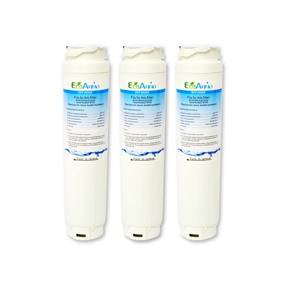 3x ECO AQUA GENERIC FRIDGE WATER FILTER FOR BOSCH 740570 9000077095 9000077096
