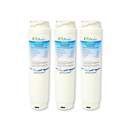 3x ECO AQUA GENERIC FRIDGE WATER FILTER FOR BOSCH 740570 9000077095 9000077096