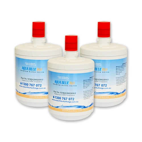 3x 5231JA2002A, LT500P  AQUA BLUE H2O GENERIC REPLACEMENT FOR LG 
