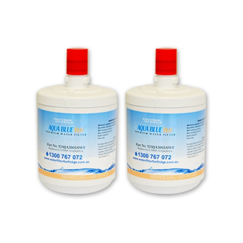 2x AQUA BLUE H2O GENERIC REPLACEMENT FOR LG 5231JA2002A, LT500P