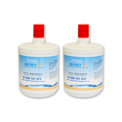 2x AQUA BLUE H2O GENERIC REPLACEMENT FOR LG 5231JA2002A, LT500P