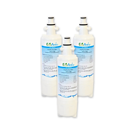3x ECO AQUA EFF-6032A LG GENERIC REPLACEMENT FRIDGE WATER FILTER LT700P ADQ36006101 