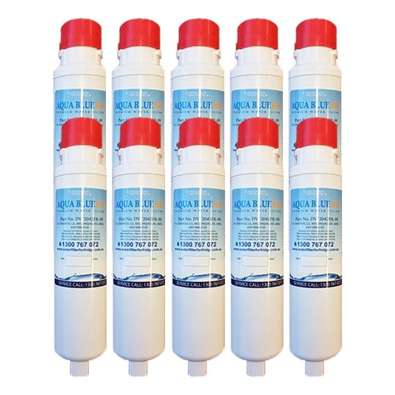 10x AQUA BLUE H20 DW2042FR-09﻿-WF DAEWOO SMEG WESTINGHOUSE Compatible Replacement Fridge Filter Cartridge
