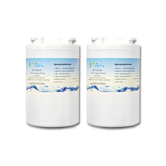 ECO AQUA EFF-6013A FOR GE MWF FRIDGE WATER FILTER (GWF HWF) GENERIC REPLACEMENT