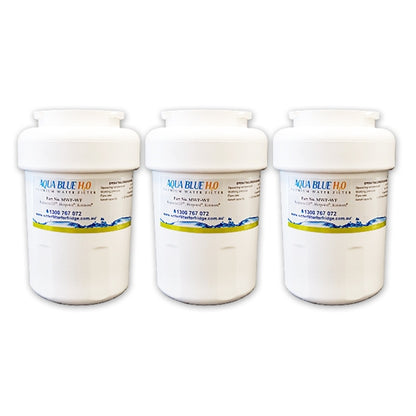 3x GE MWF MWFP SmartWater  Internal Fridge Water Filter by  Aqua  Blue H20 