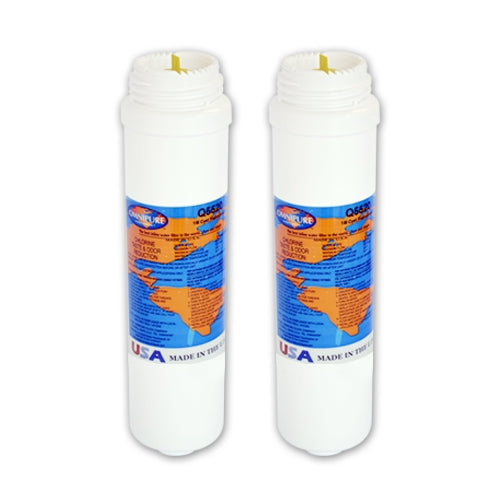 2x Omnipure Q5520 Q-Series Quick change 1 micron Water Filter