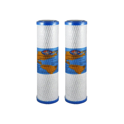 2x Omnipure-OMB934 10M The OMB-Series is designed to fit in standard 10" filter housings