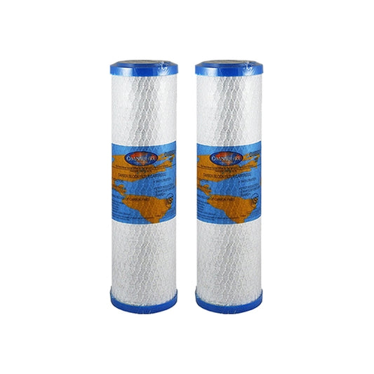 2x Omnipure-OMB934 10M The OMB-Series is designed to fit in standard 10" filter housings