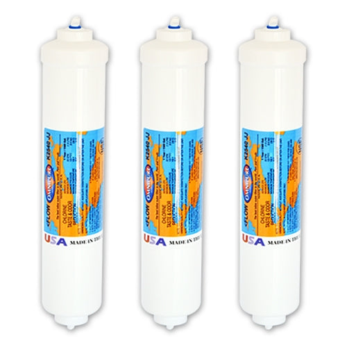 3x Inline water filter K2540 JJ or K2540-JJ 5 micron Omnipure