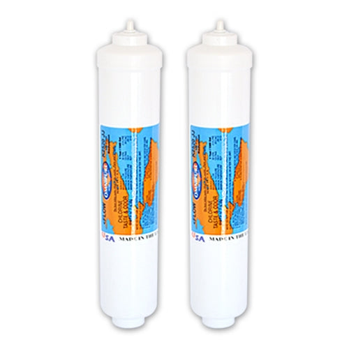 2x Inline water filter K2540 JJ 5 micron Omnipure
