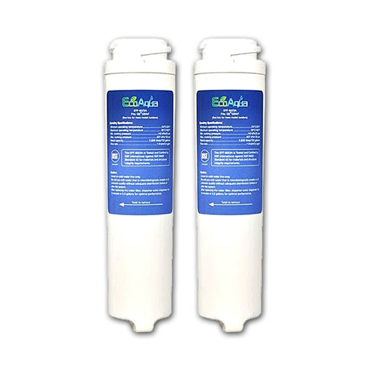 2x Eco Aqua Smart Water GSWF-  Refrigerator Water Filter EFF-6023A