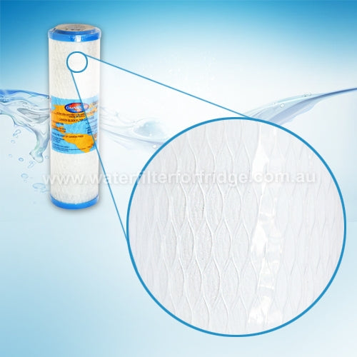 2X Omnipure OMB934 0.5 Micron Coconut Carbon Block Water Filter 10"