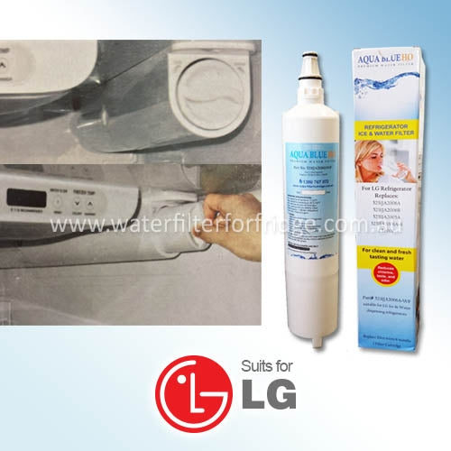 10x LG 5231JA2006A/LT600P Fridge Water Filters by Aqua Blue H20